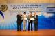 Mr. Tony Pang and Dr. Moses Cheng, GBS, JP grant the award to SMART STREAMING